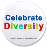 Celebrate Diversity - graphic by Demian