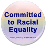 Committed to Racial Equality - graphic by Demian