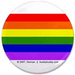 Rainbow Flag - graphic by Demian