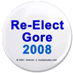 Re-Elect Gore 2008 - graphic by Demian