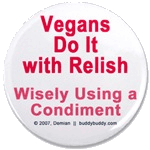 Vegans Do It with Relish: Wisely Using a Condiment - graphic by Demian