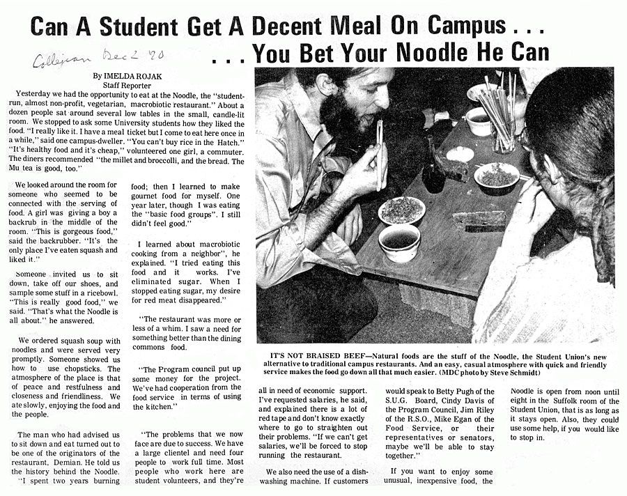 Mass. Daily Collegian Article by Imelda Rojak